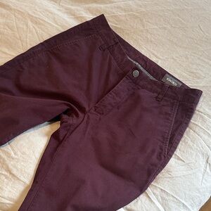 Bonobos Men's Burgundy Chinos